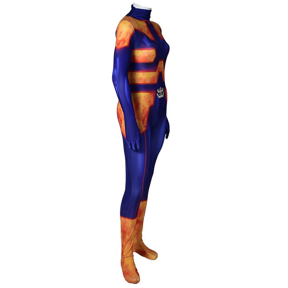 Endeavor Cosplay Costume Anime My Hero Academia MHA Jumpsuit